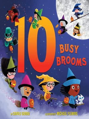 cover image of 10 Busy Brooms
